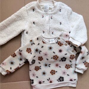 baby Girl 18-24 Month Floral Patterned Sweater